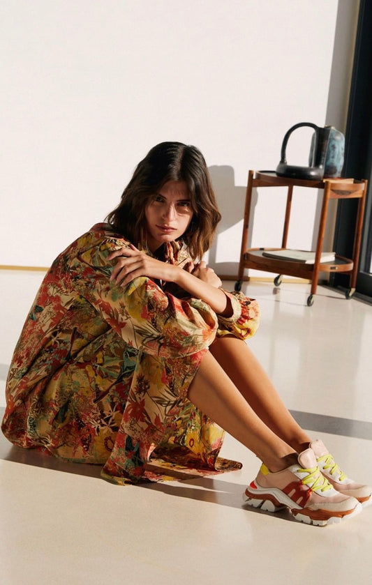 Robe momoni colorée