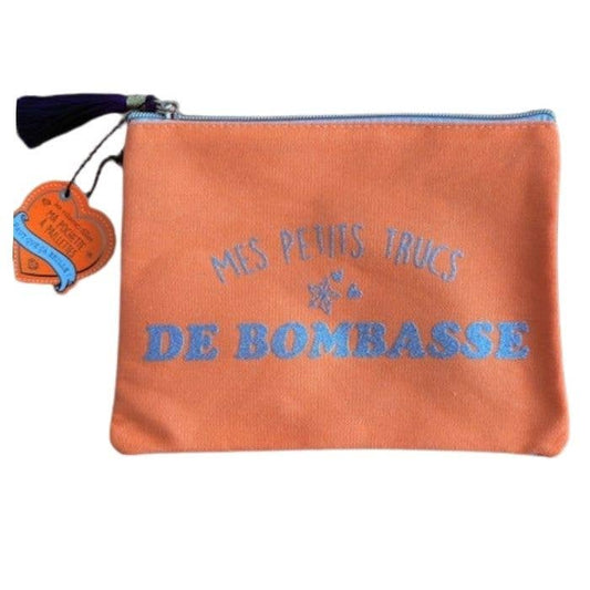Pochette Orange fluo Mes petits trucs de bombasse