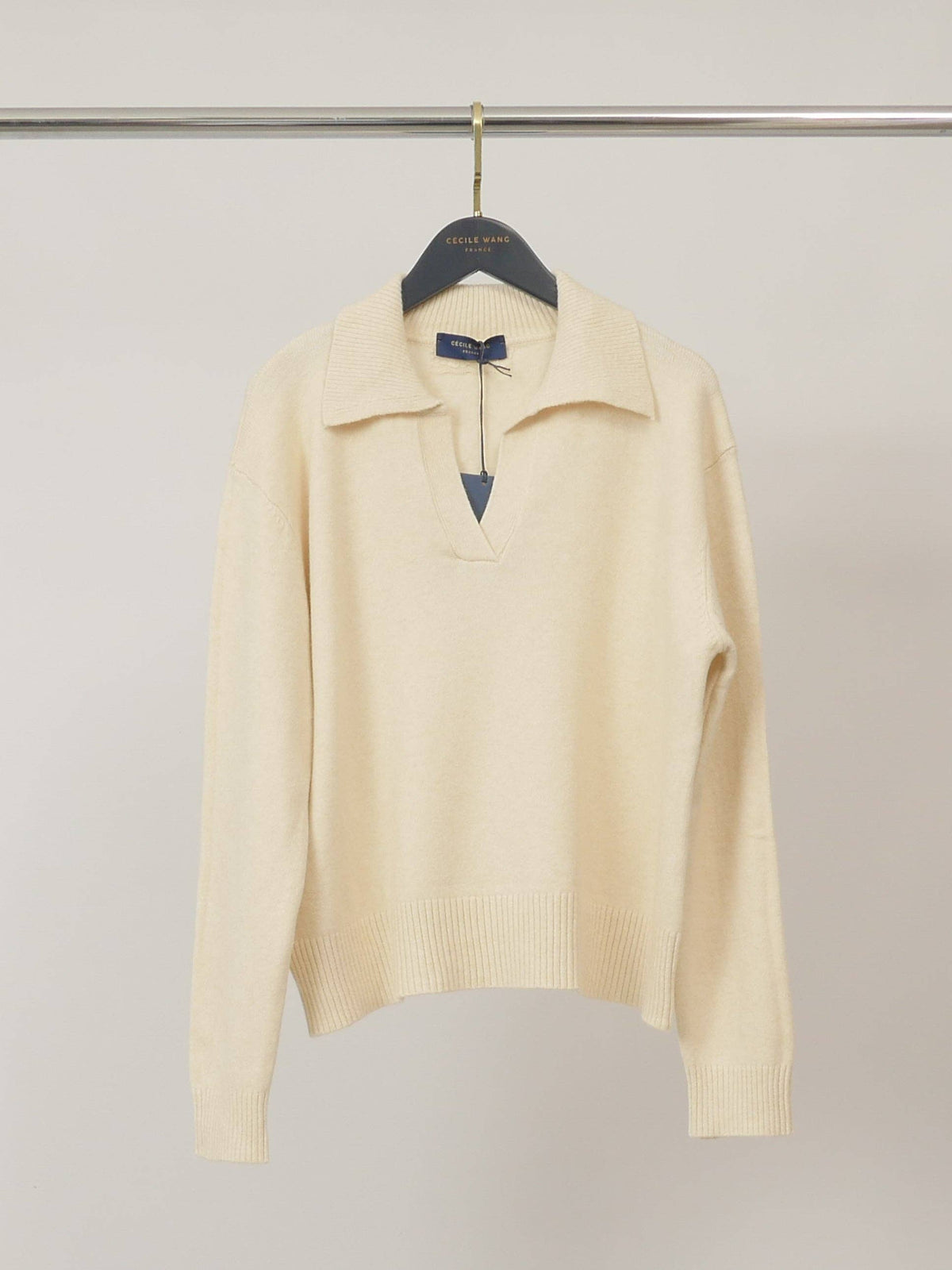 Pull maille col polo – HY1881