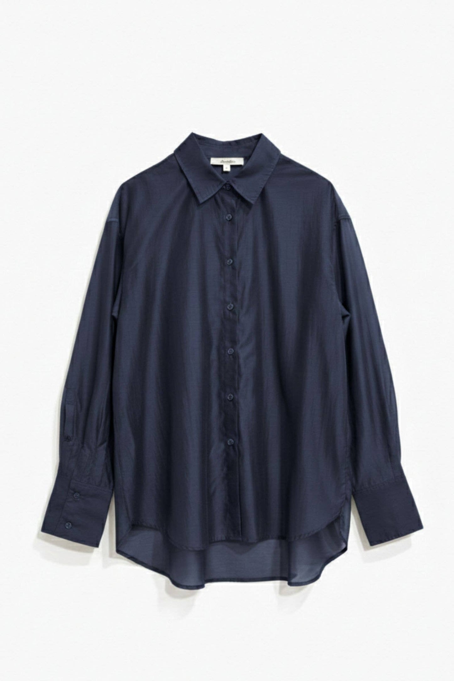Chemise lyocell transparent oversize