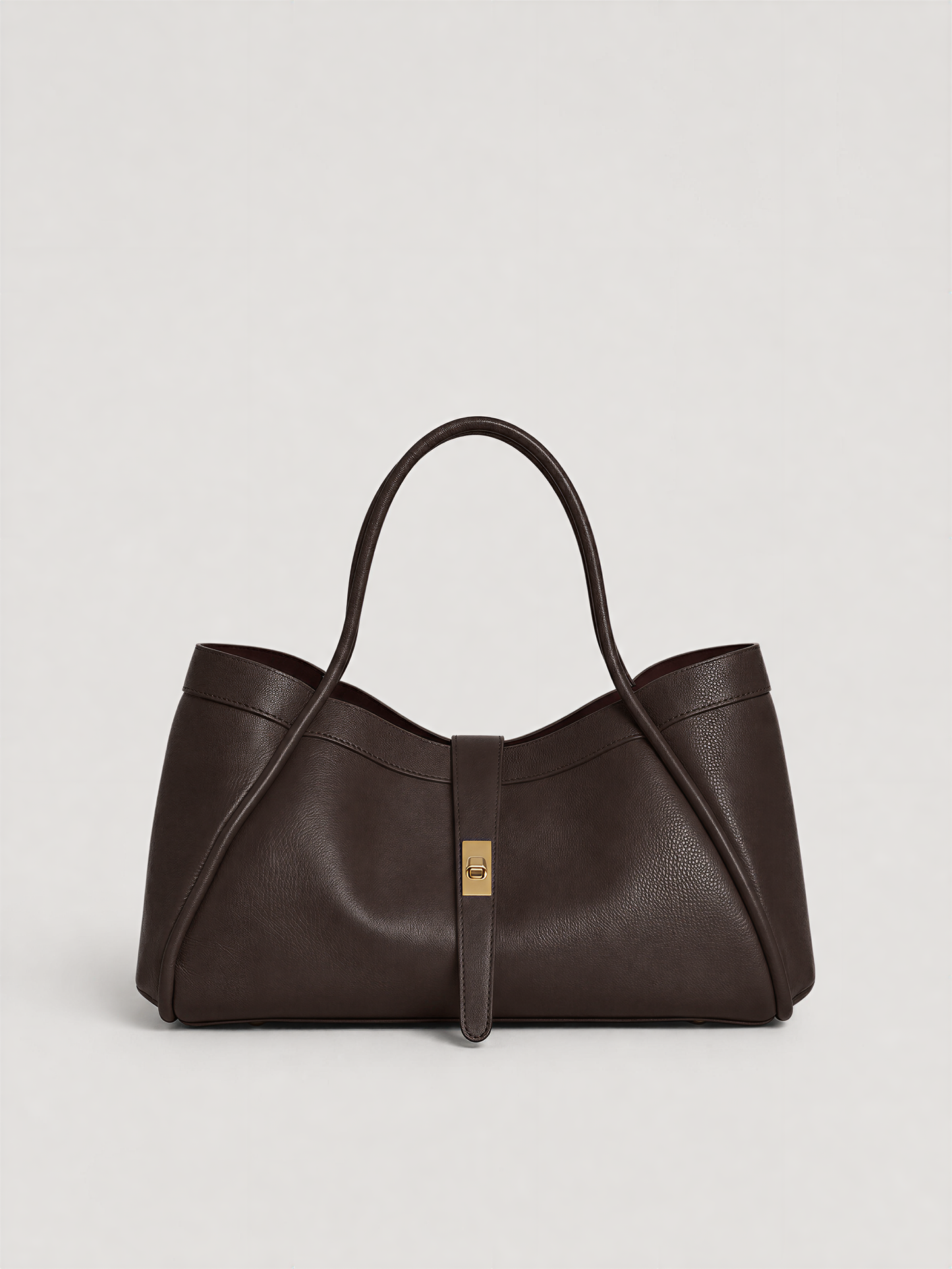 Sac en Cuir Véritable Fabriqué en Italie Élégant 45x25x20cm