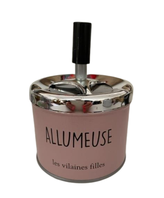 Cendrier poussoir "Allumeuse"