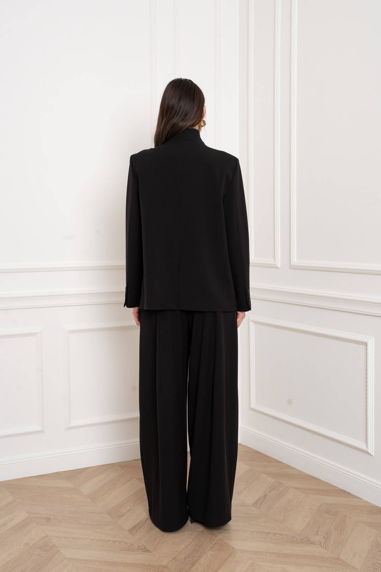 [Timeless] Veste structurée avec col officier repliable