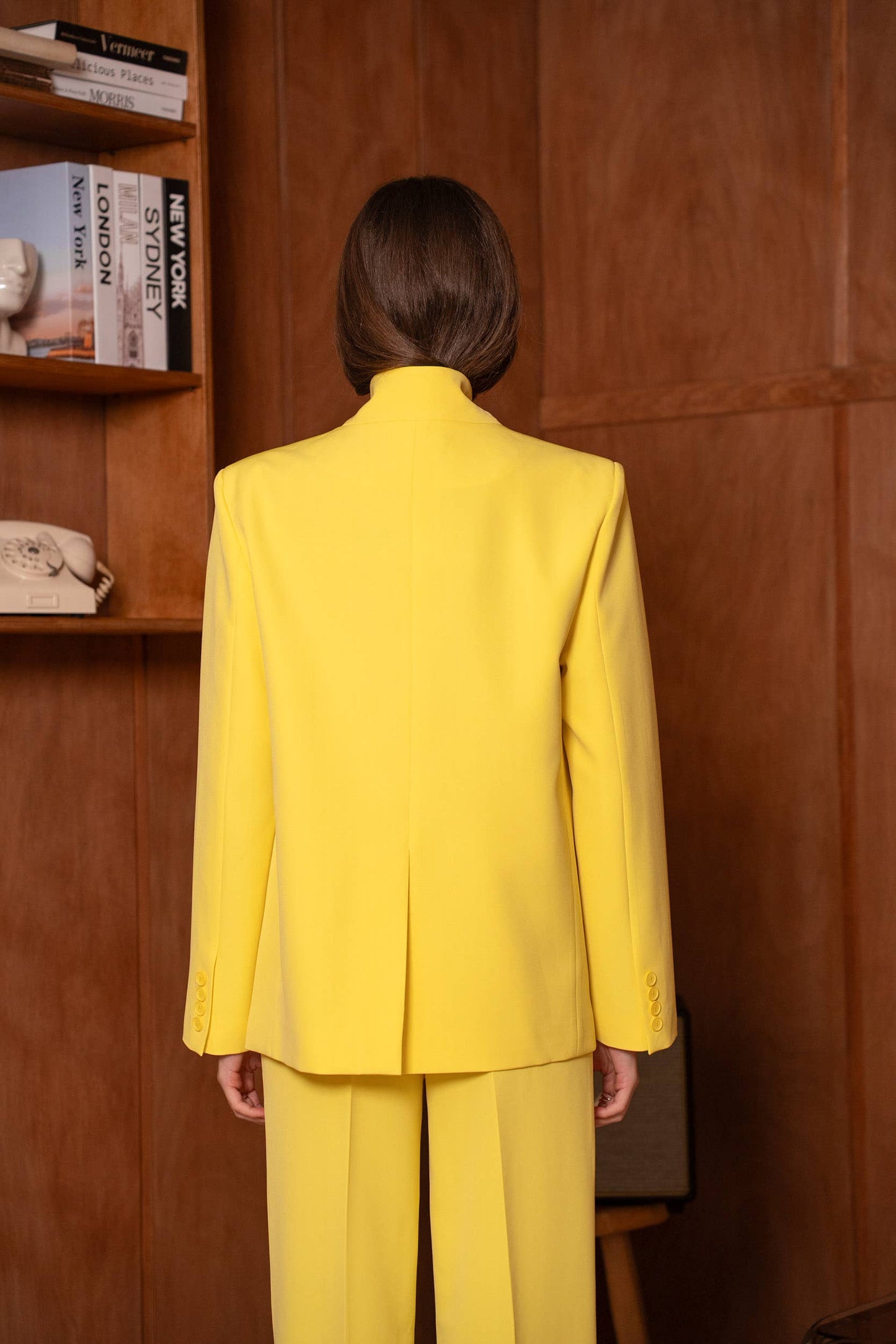[Timeless] Veste structurée avec col officier repliable