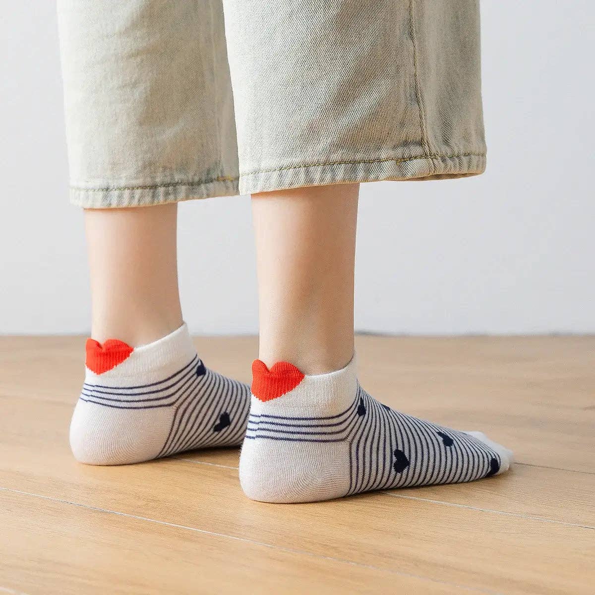 Lot de 5 Chaussettes Coup de Coeur Femme I 35-41