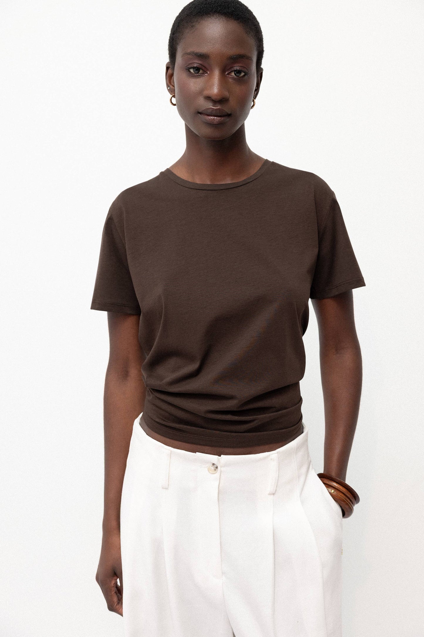 T-shirt uni (454318-22)