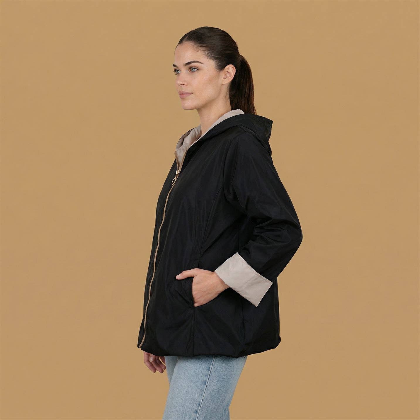 Veste imperméable à capuche HM7630