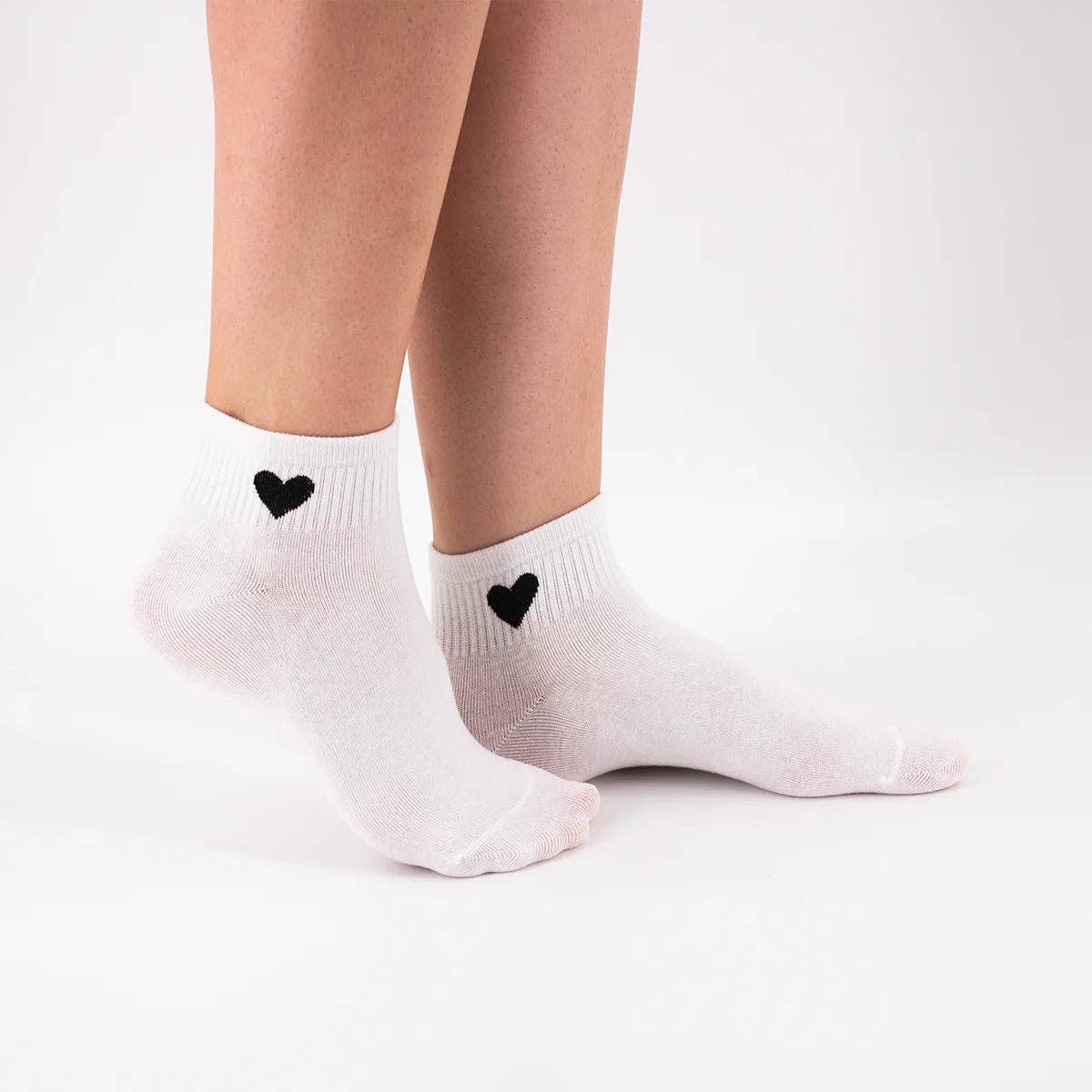Chaussettes Basses Coeur Côté Femme I 35-41