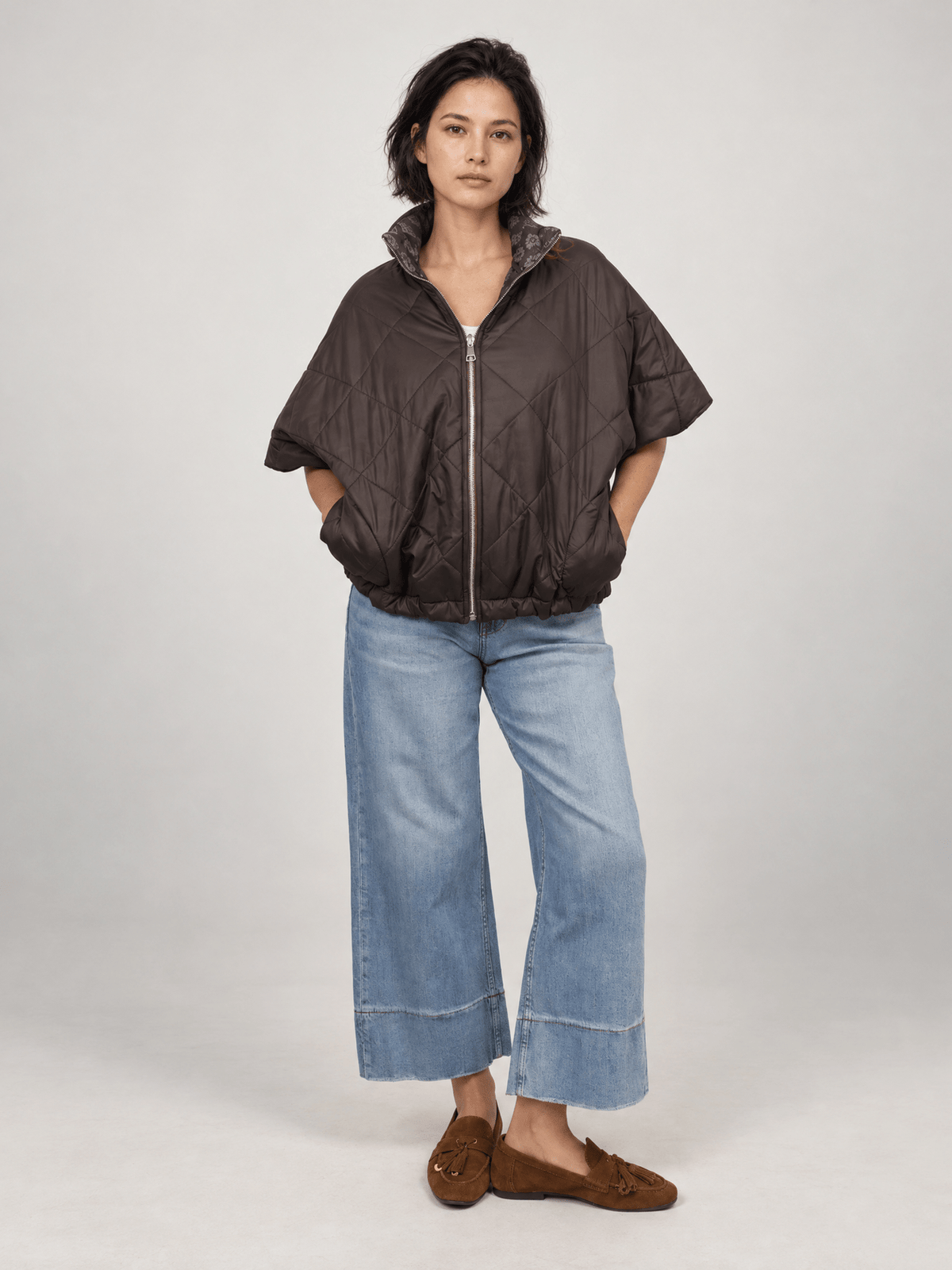 Veste réversible matelassée – MJ86187