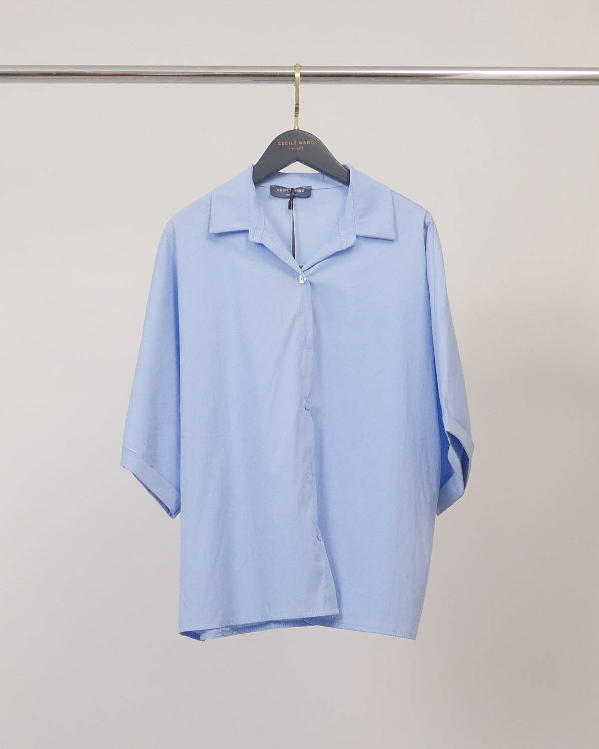 Chemise fluide à manches courtes TDM15324