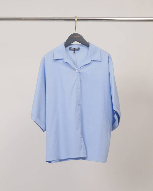 Chemise fluide à manches courtes TDM15324