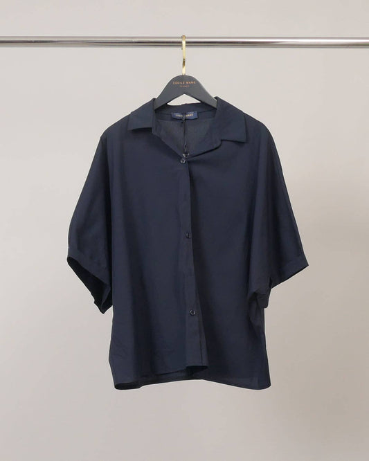 Chemise fluide à manches courtes TDM15324