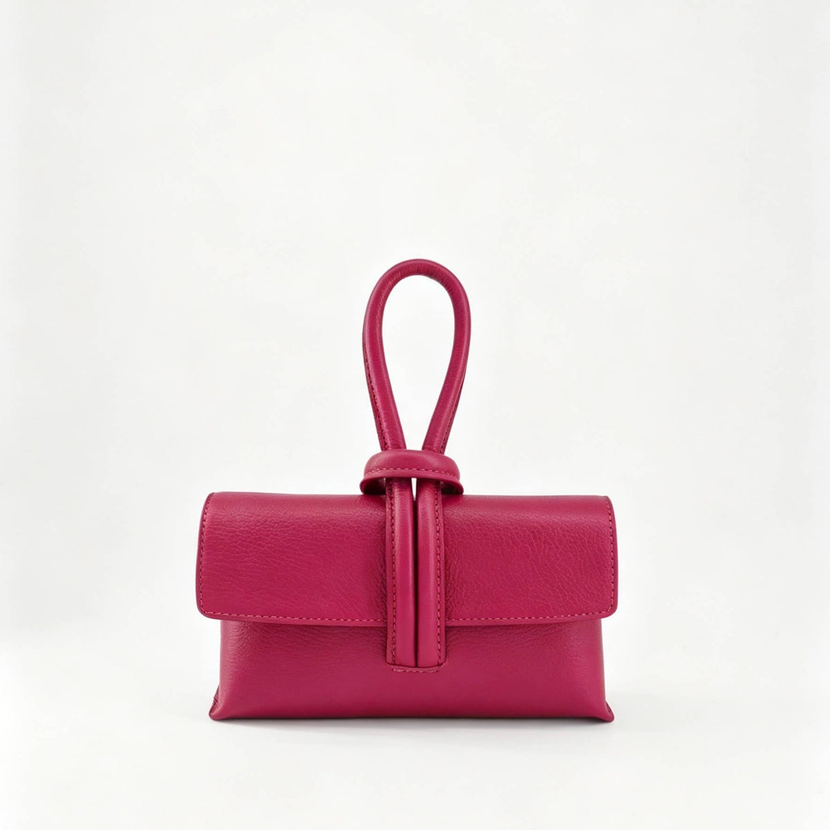 Sac à Main en Cuir Véritable Togo avec Bandoulière réglable