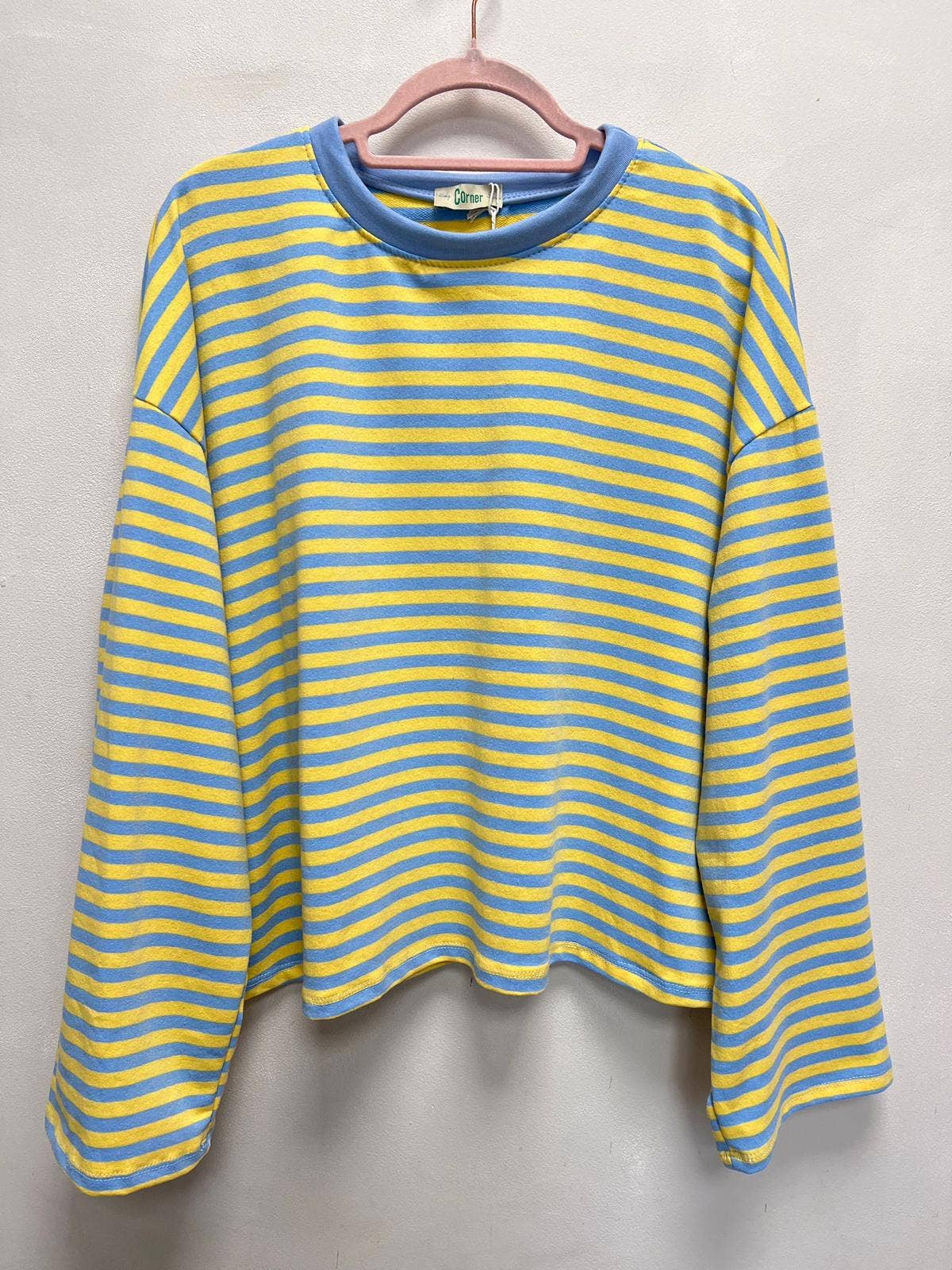 Top oversize ray: Rouge/rose