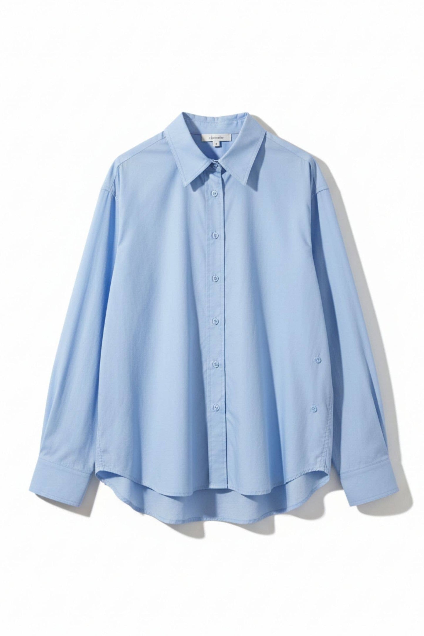 Chemise 100% coton oversize 2 en 1