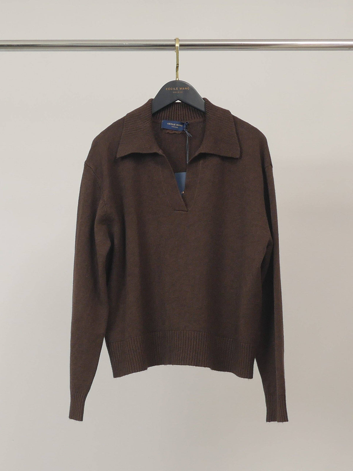 Pull maille col polo – HY1881