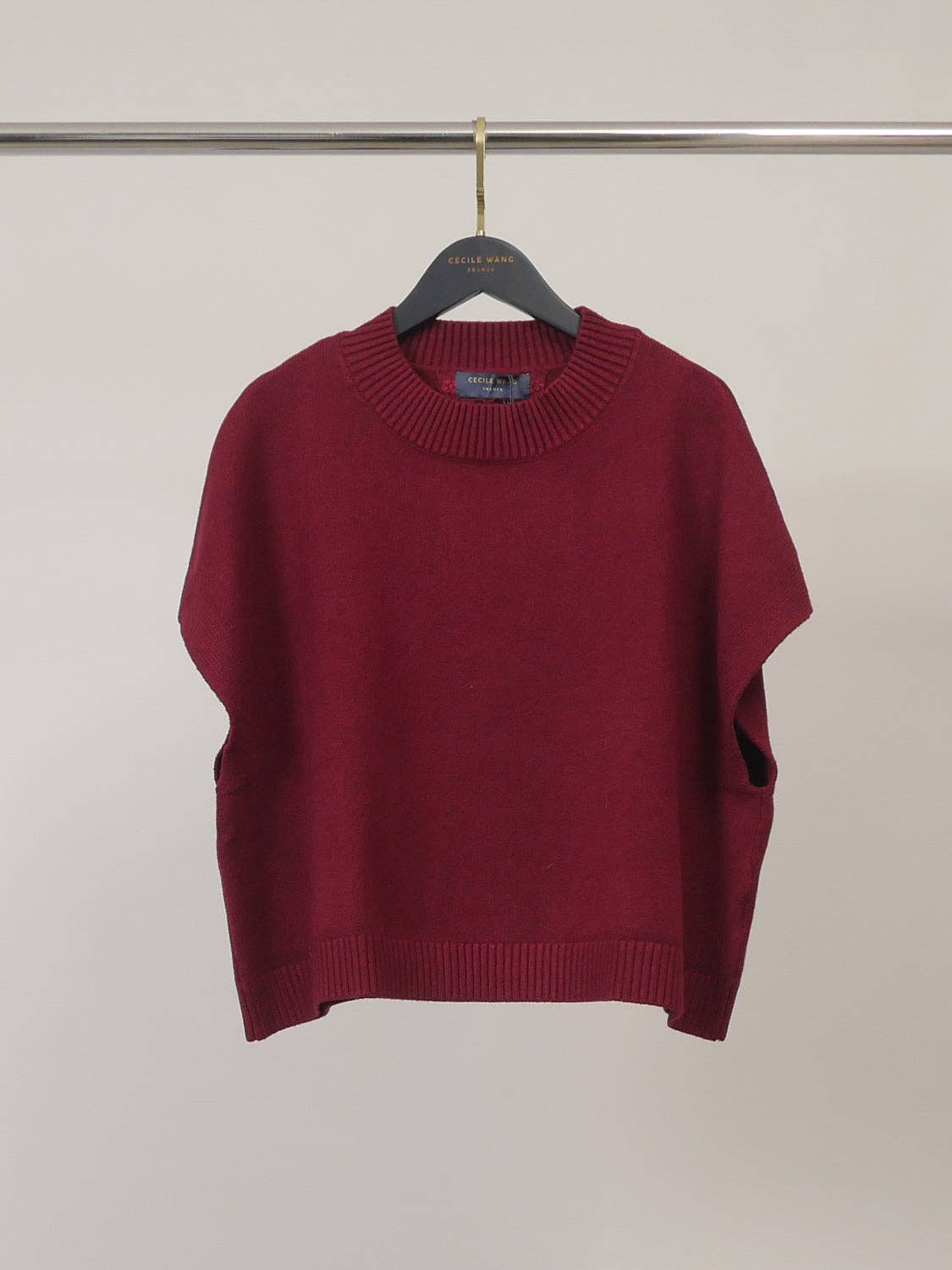 Pull ample sans manches HY626035