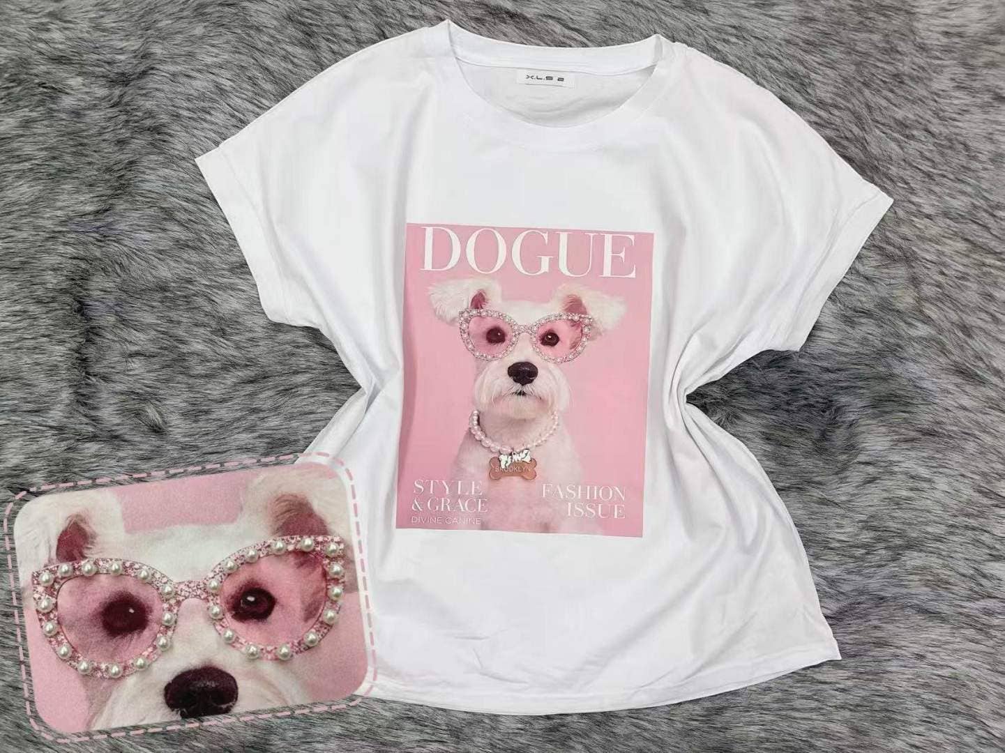T Shirt Coton Imprimé Tendance Qualité Premium JG122