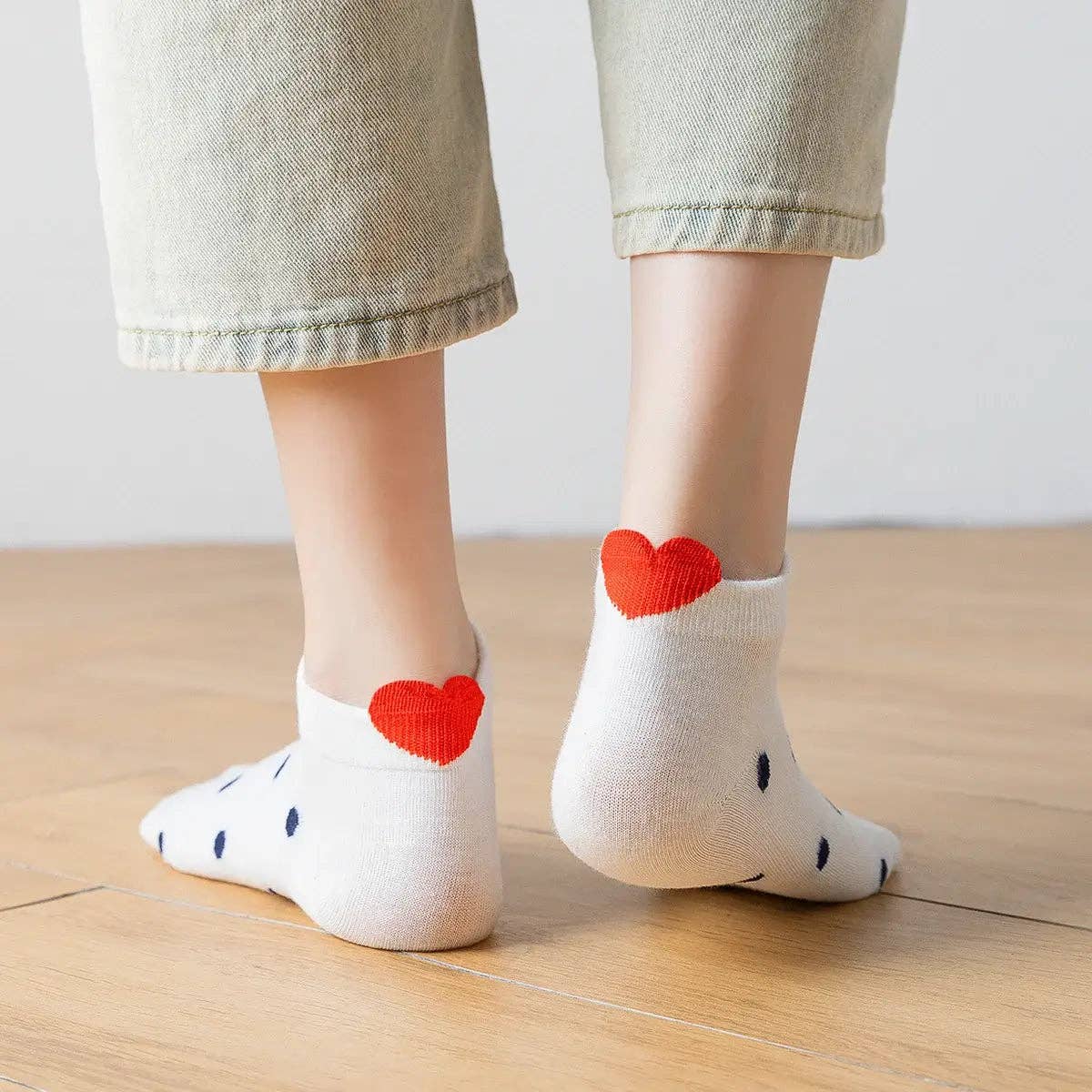 Lot de 5 Chaussettes Coup de Coeur Femme I 35-41