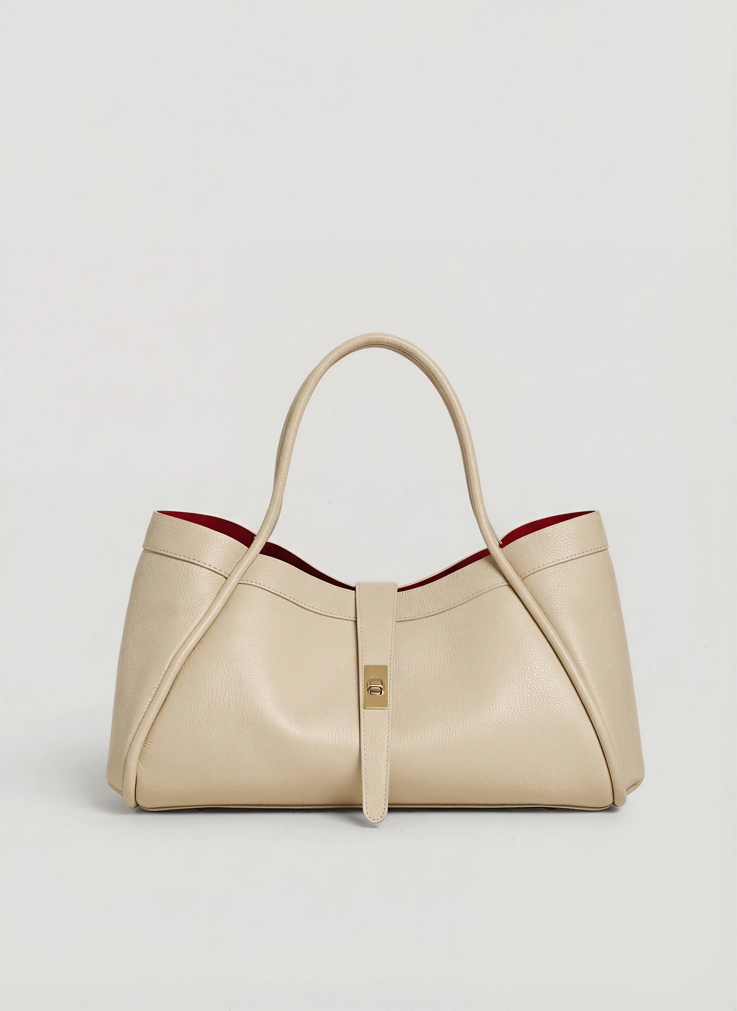 Sac en Cuir Véritable Fabriqué en Italie Élégant 45x25x20cm