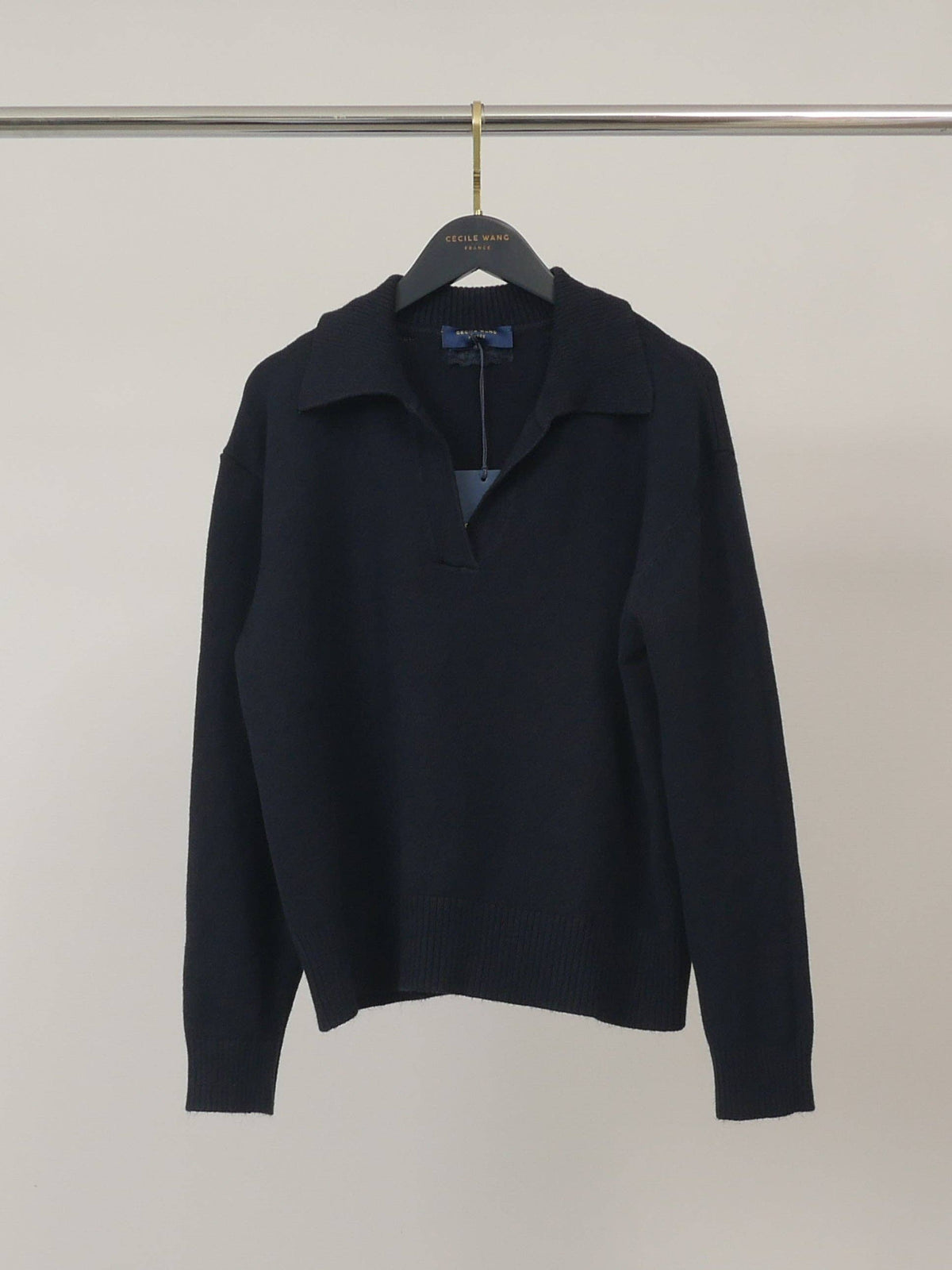 Pull maille col polo – HY1881