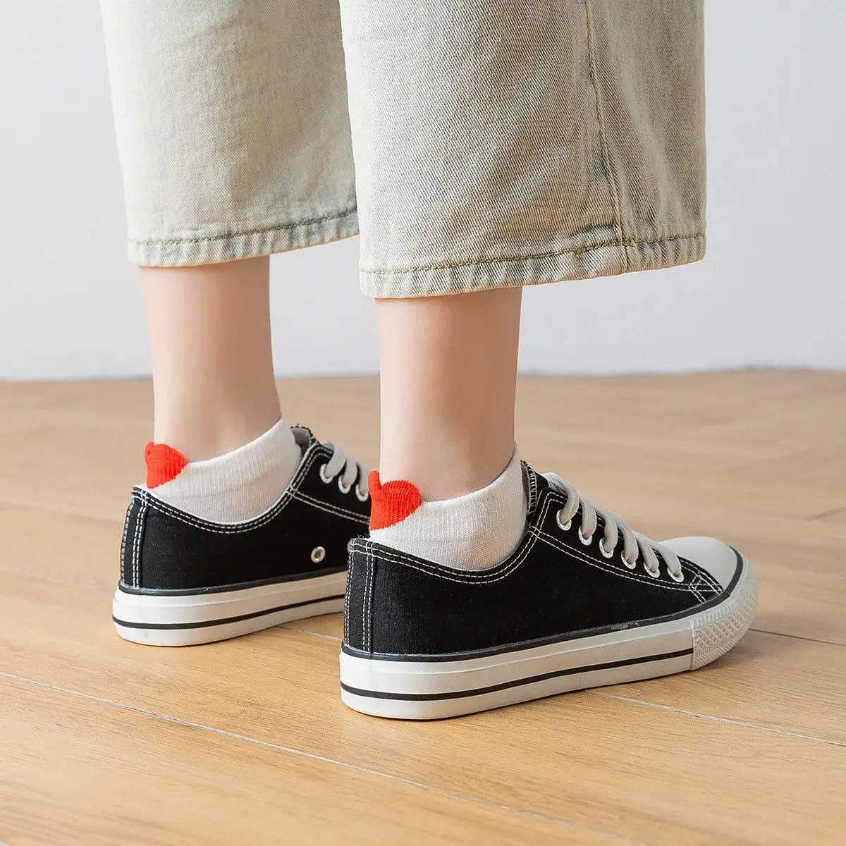 Lot de 5 Chaussettes Coup de Coeur Femme I 35-41