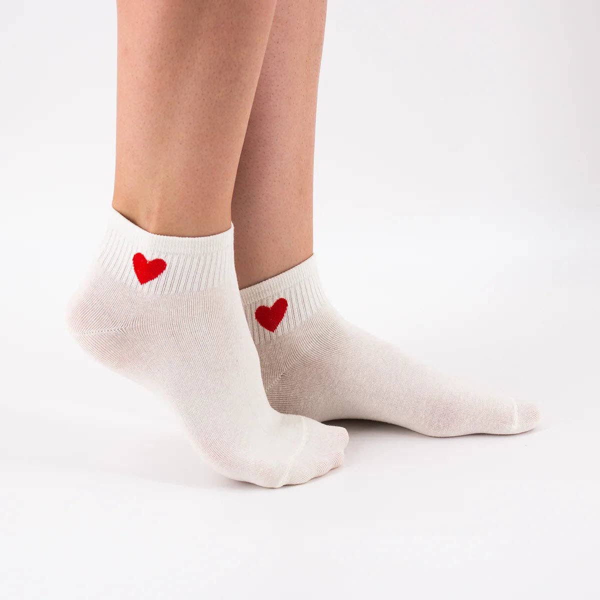 Chaussettes Basses Coeur Côté Femme I 35-41