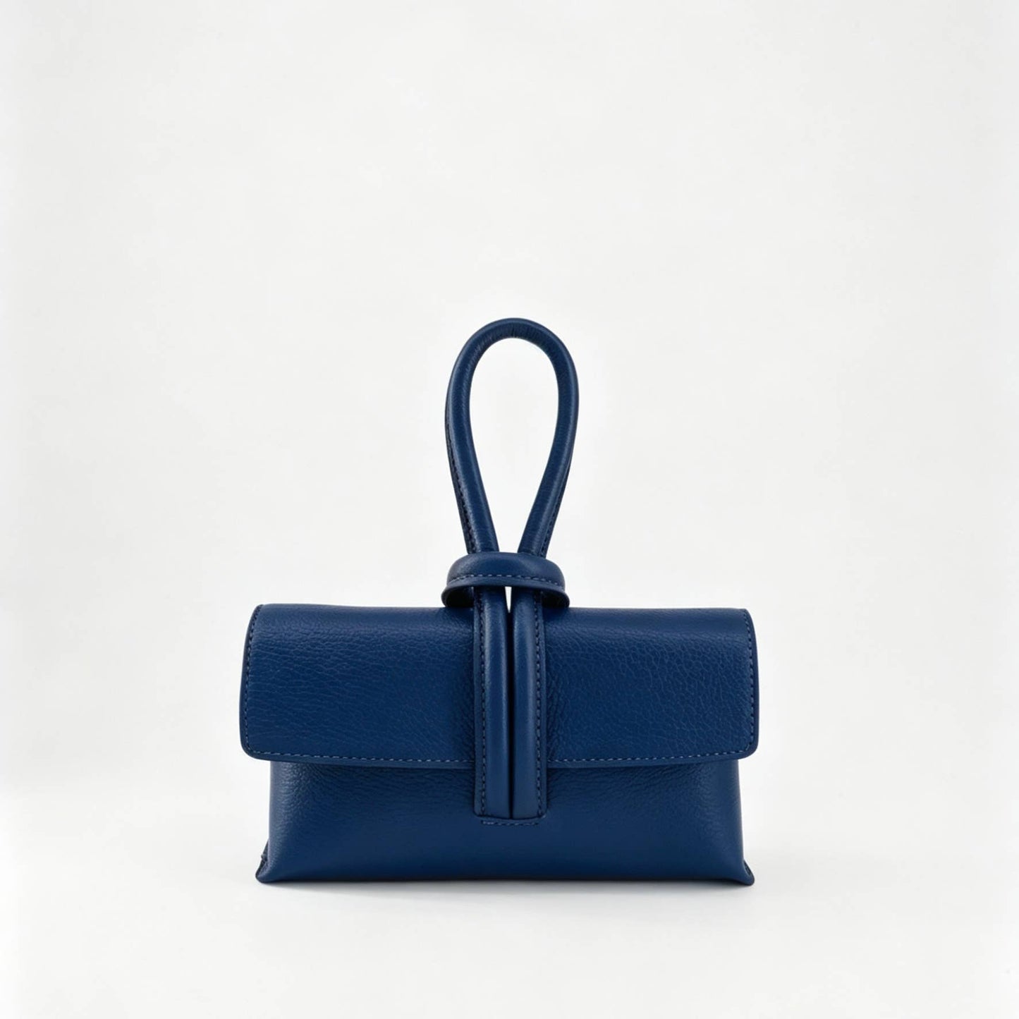 Sac à Main en Cuir Véritable Togo avec Bandoulière réglable: Latte