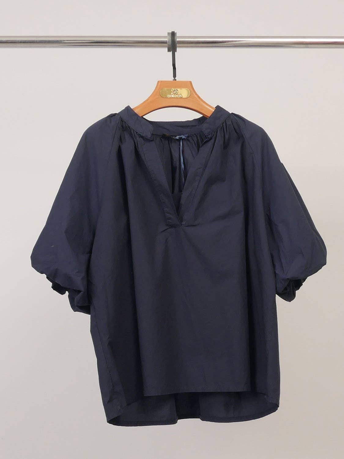 Blouse col V manches courtes DB41029