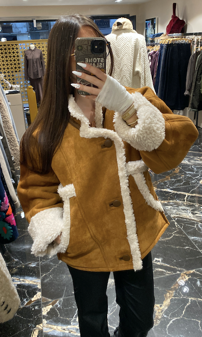 Manteau CSC587 Camel