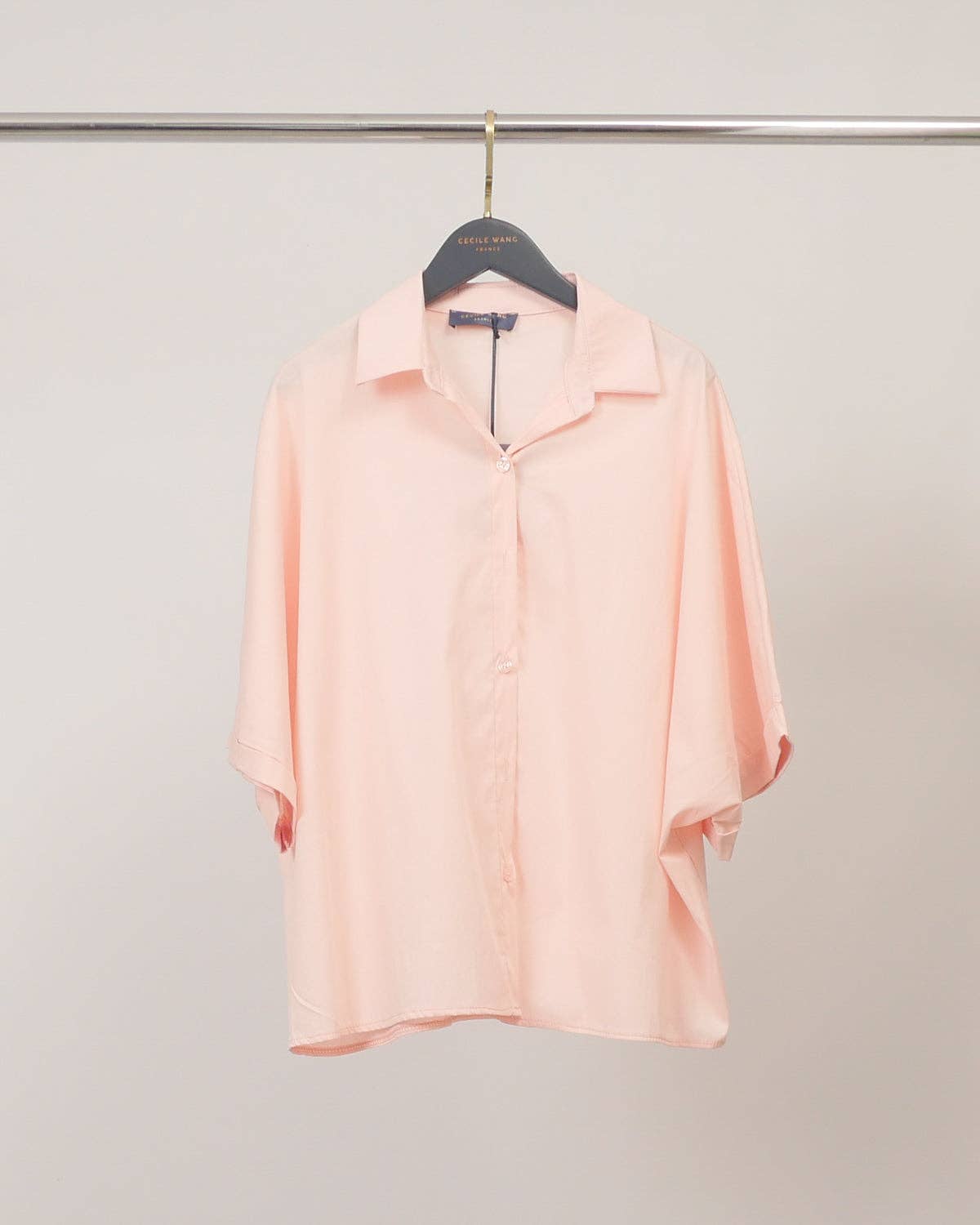 Chemise fluide à manches courtes TDM15324