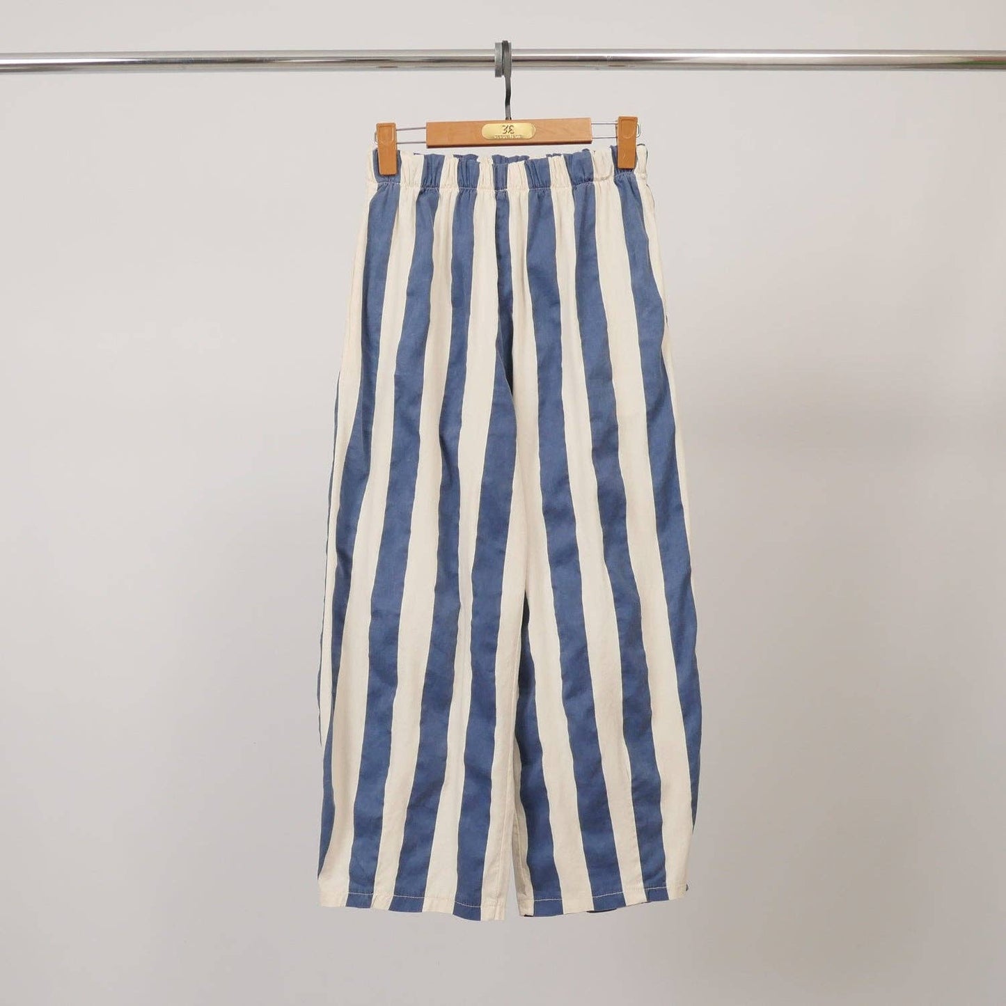 Pantalon rayé taille élastique TDM67625-5