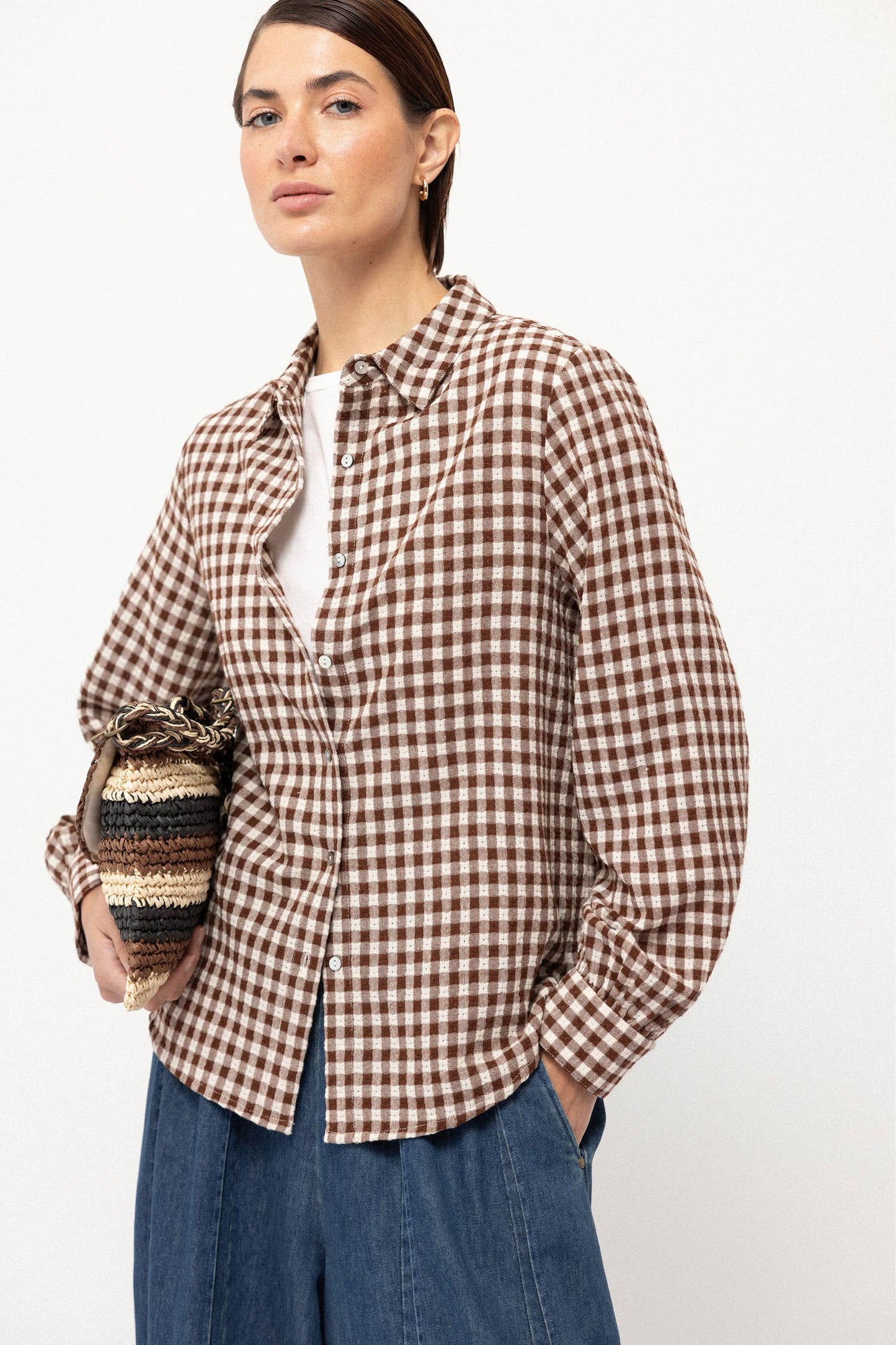 Chemise à carreaux        (416717-189)