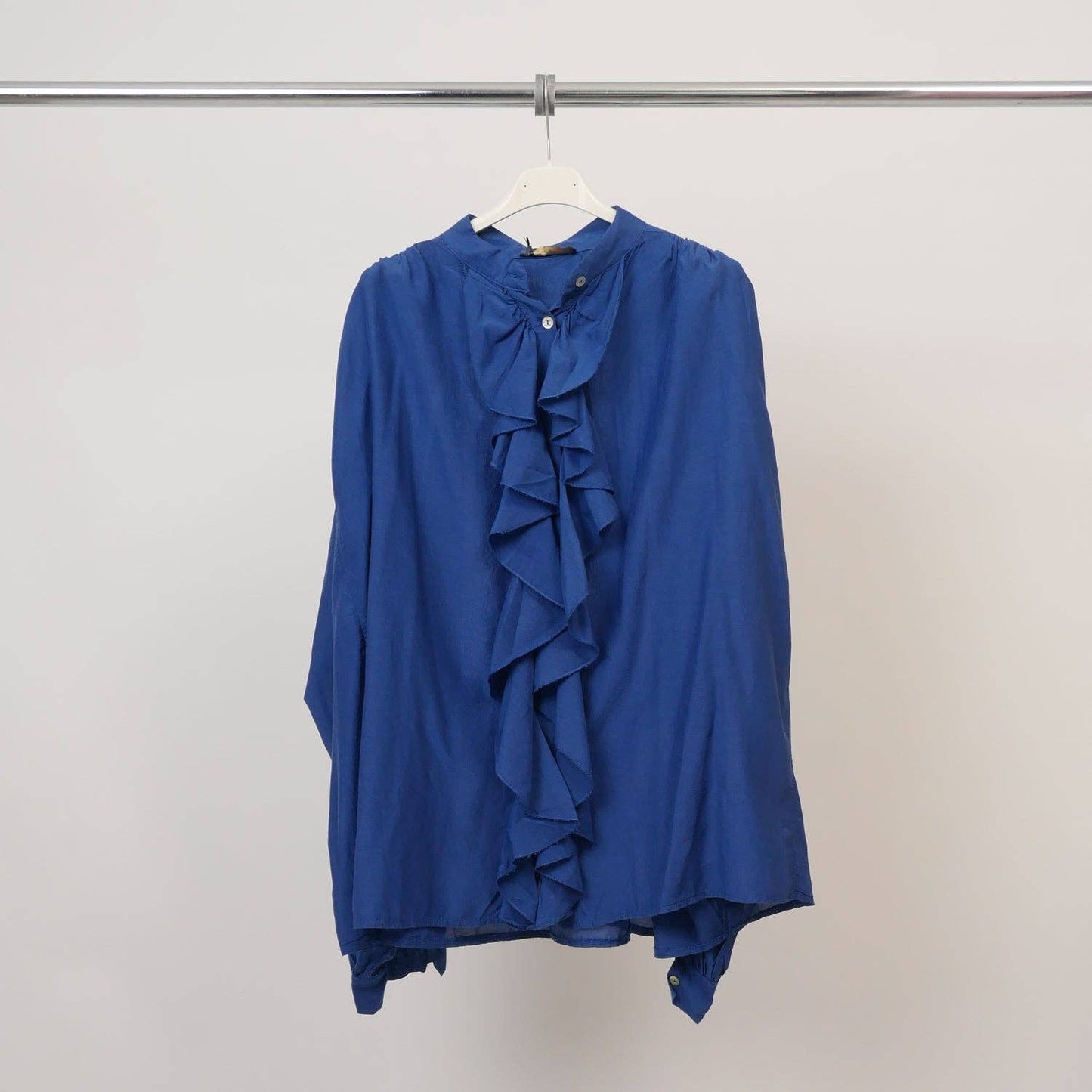 Chemise à volants col officier – DB14953: Khaki