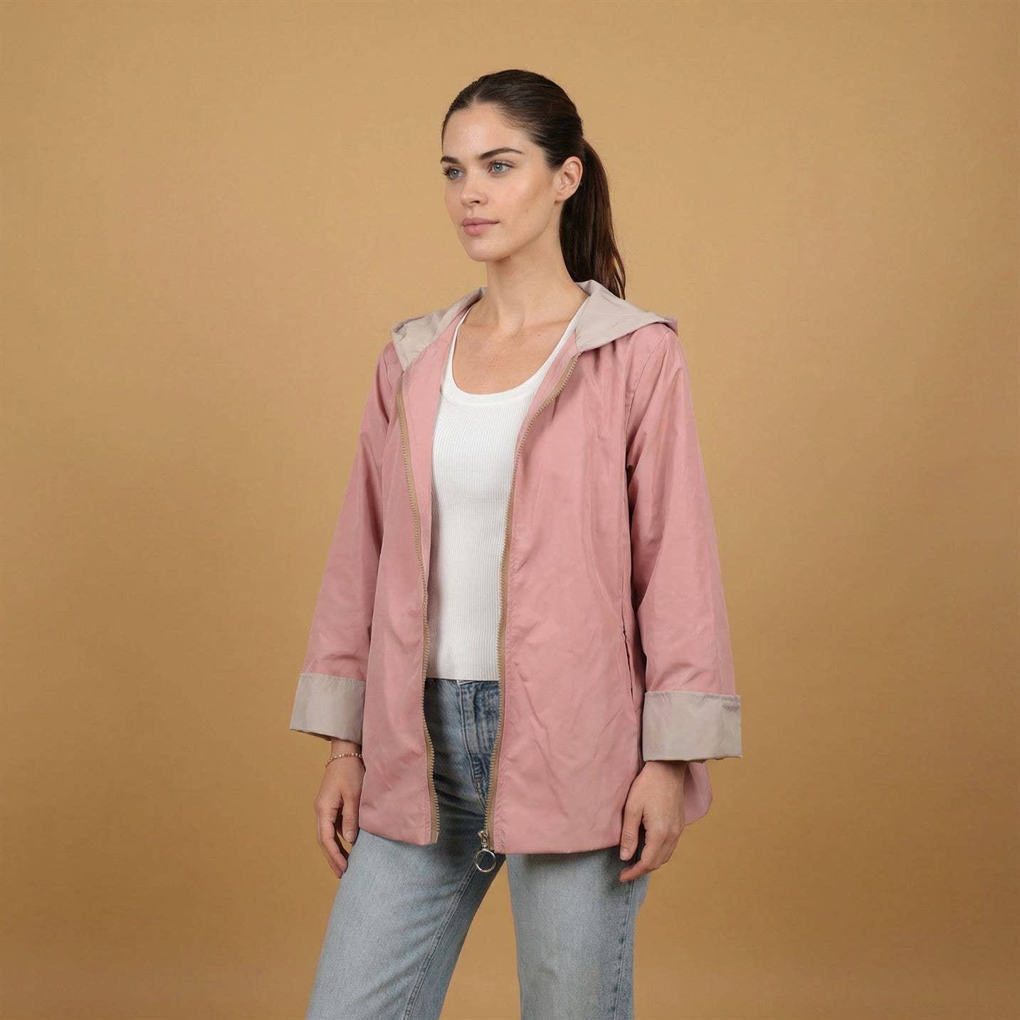 Veste imperméable à capuche HM7630