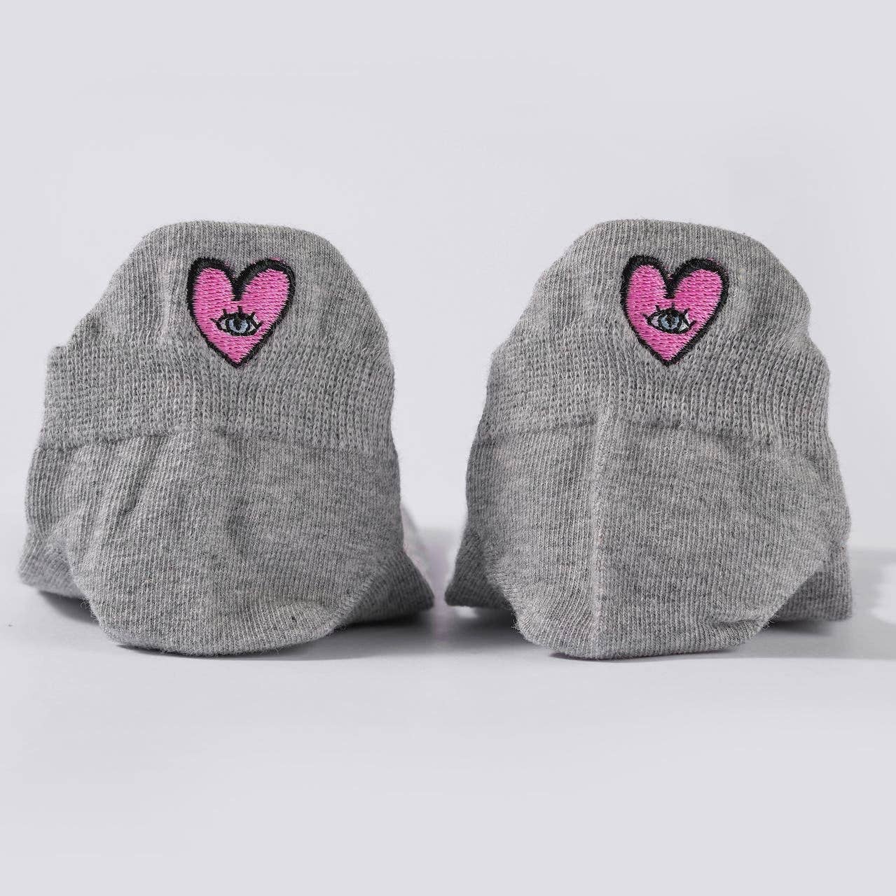 Lot de 5 Chaussettes Languette Cœur Femme I 35-41