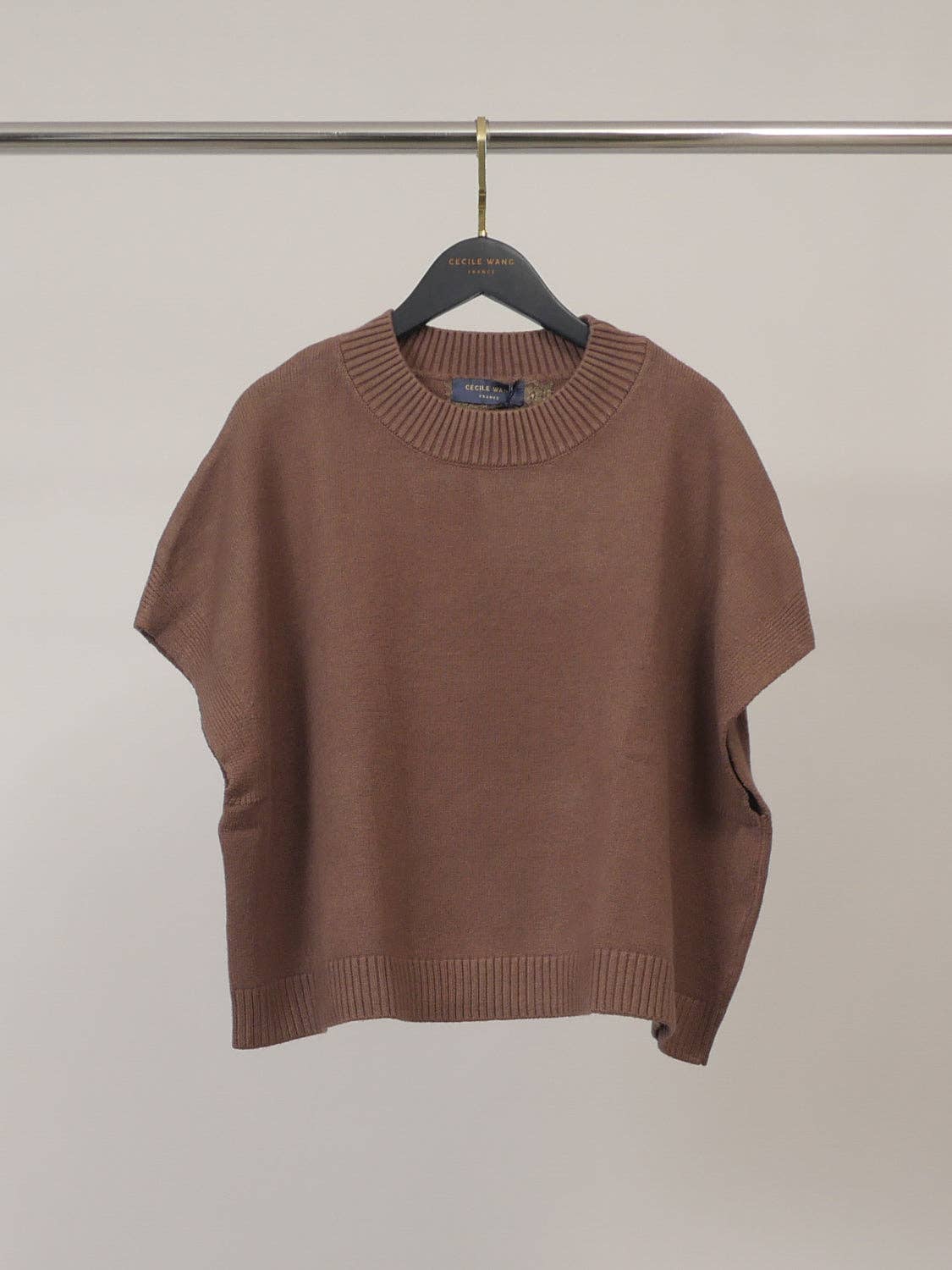Pull ample sans manches HY626035