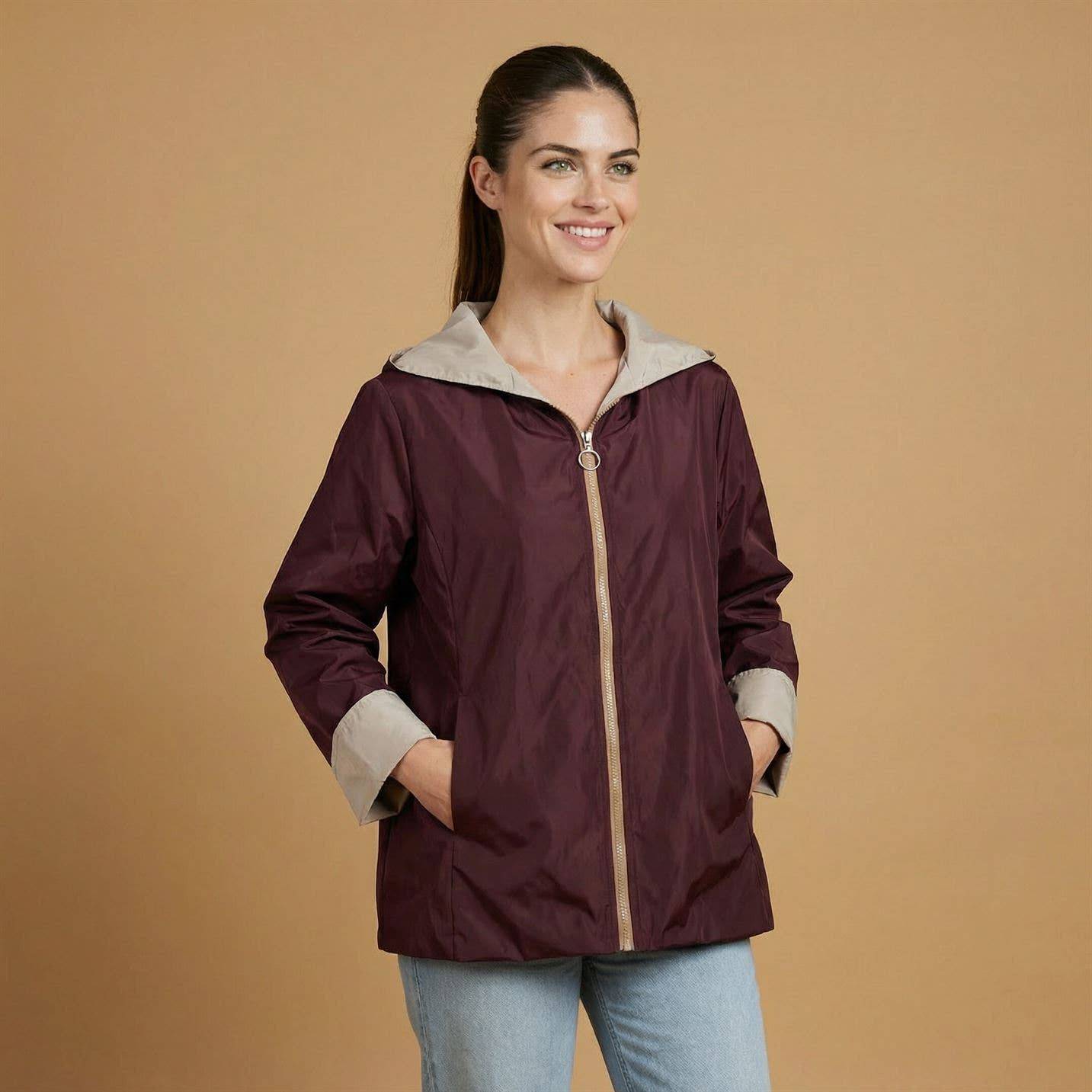 Veste imperméable à capuche HM7630