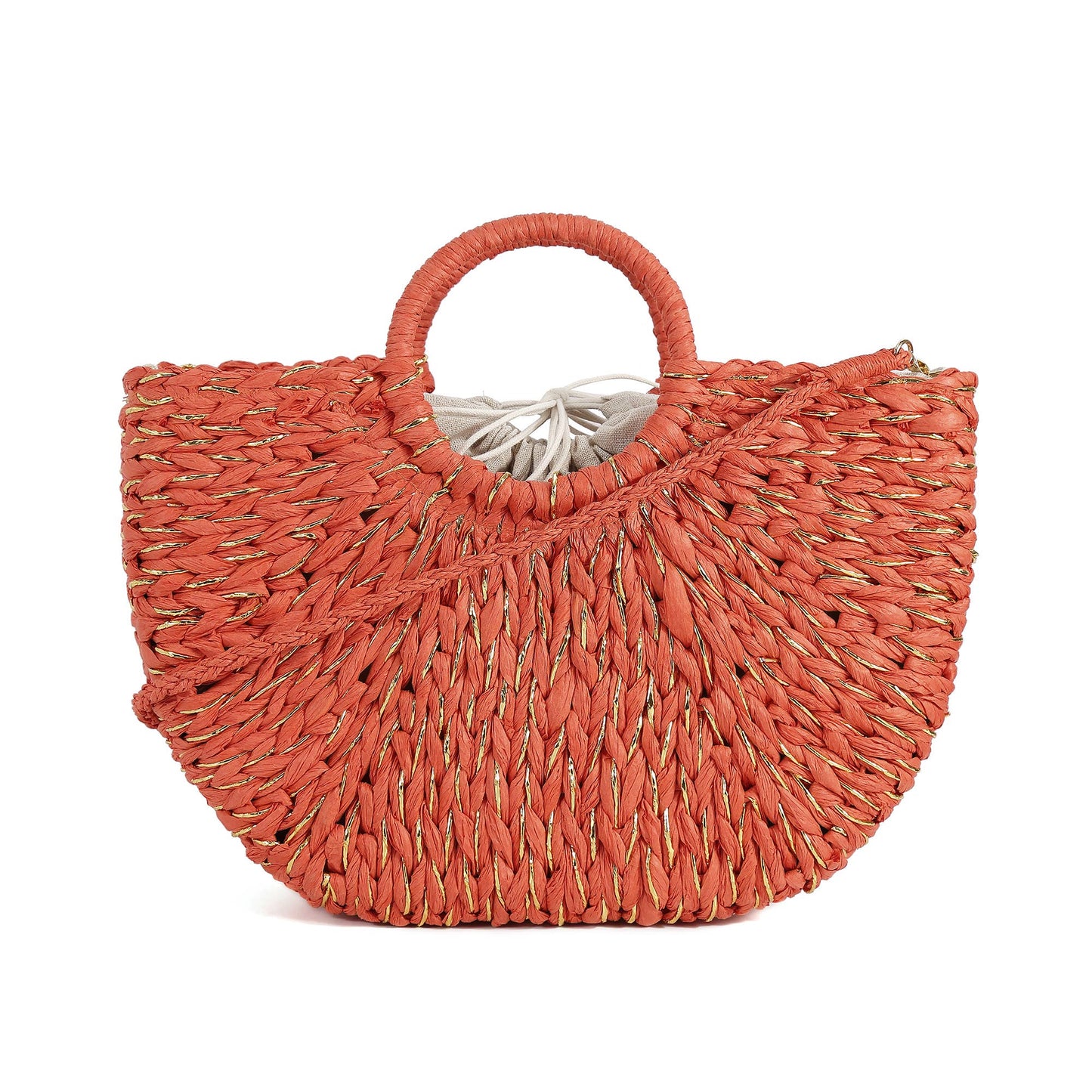 Panier en paille A1143-13