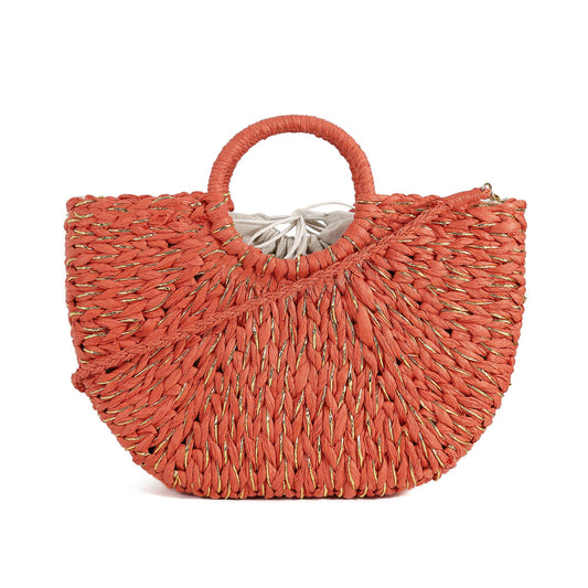 Panier en paille A1143-13