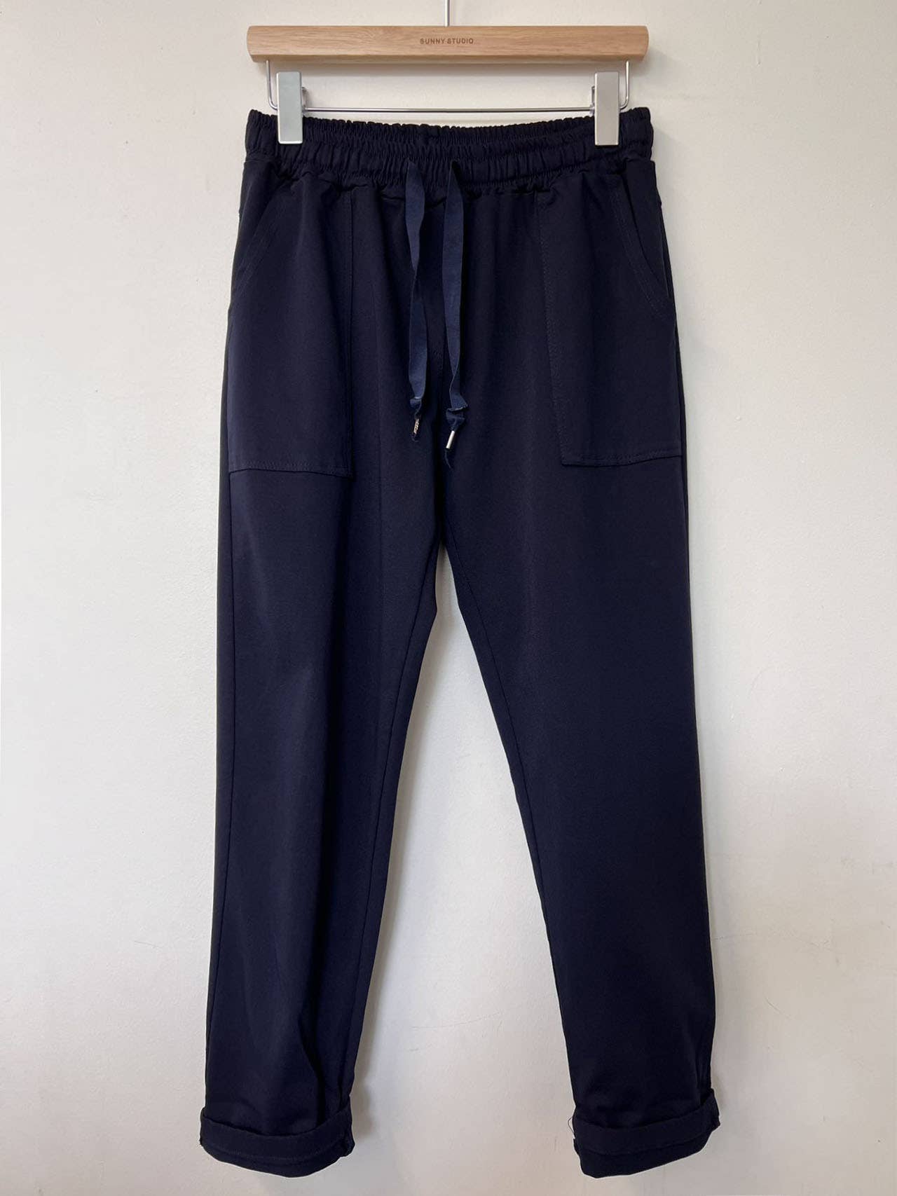 Pantalon ample à taille élastique