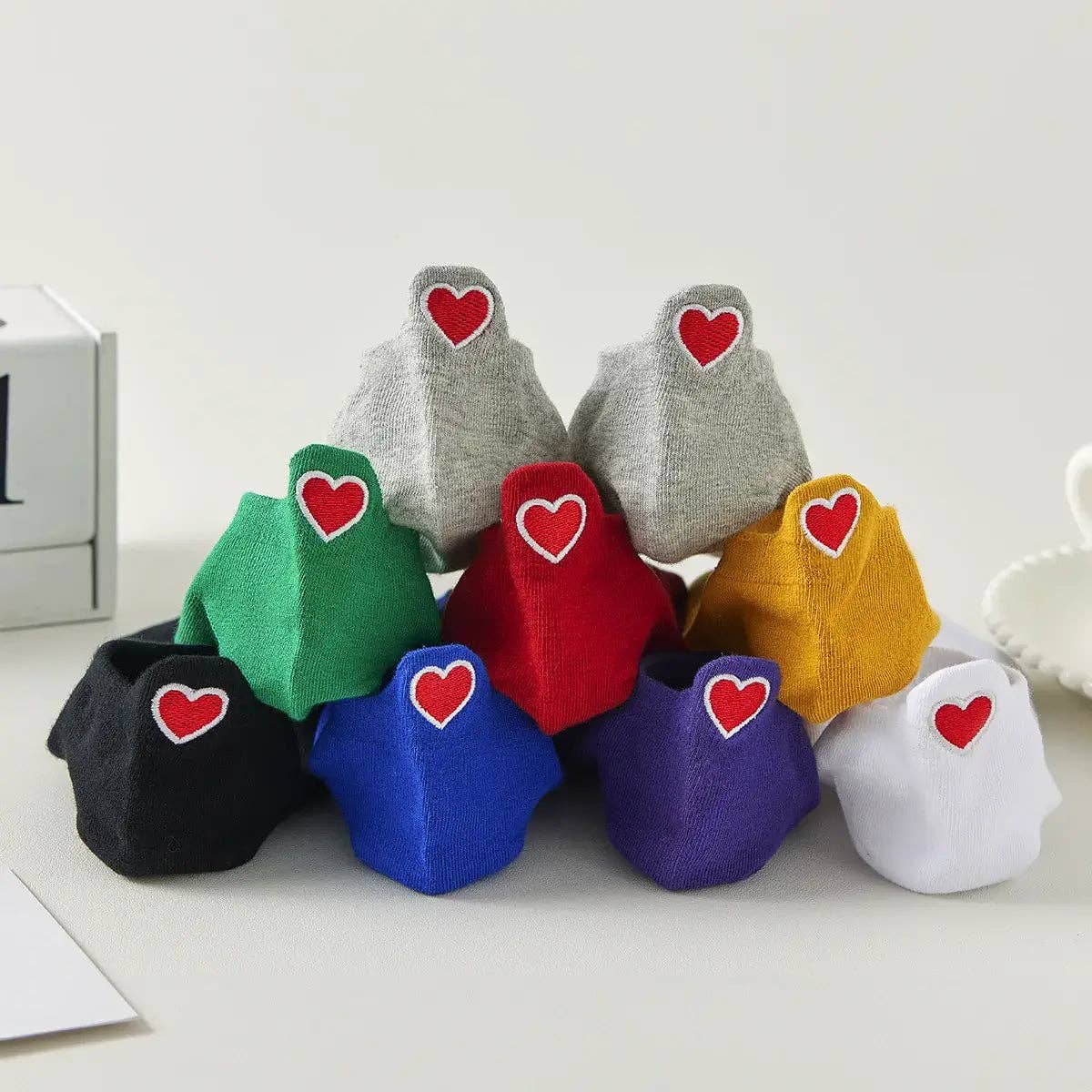 Chaussettes Languette Coup de Coeur Femme I 35-41