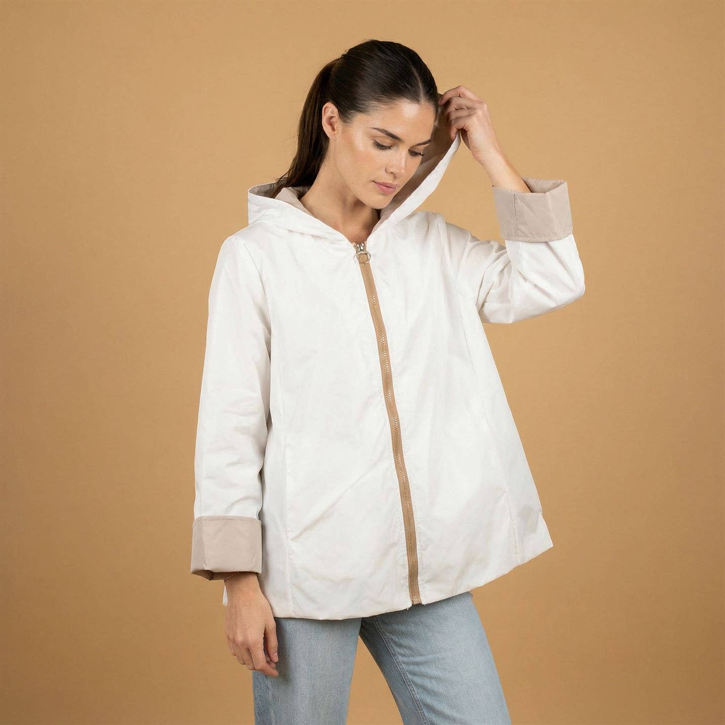 Veste imperméable à capuche HM7630