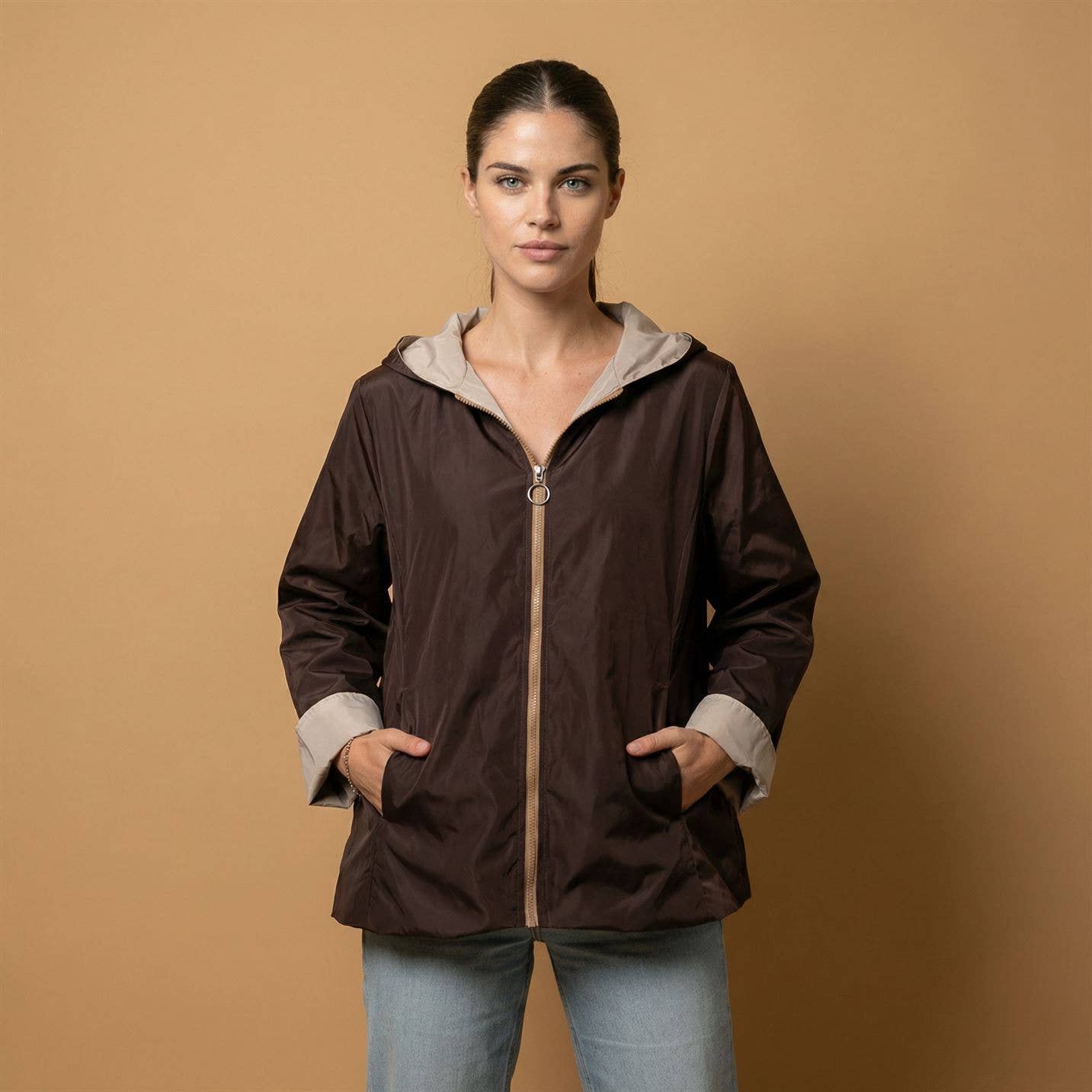 Veste imperméable à capuche HM7630