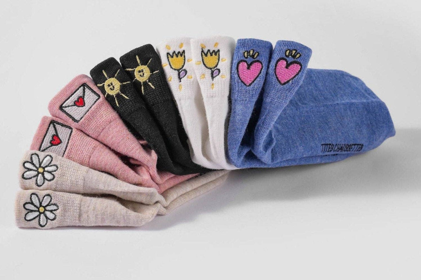 Lot de 5 Chaussettes Languette Printemps Femme I 35-41