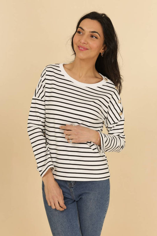 Top THEODORE Calie Paris: Blanc