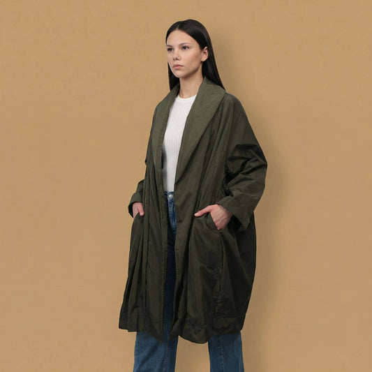 Manteau imperméable à capuche oversize – HM7296