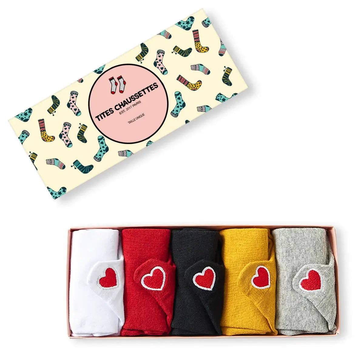 Chaussettes Languette Coup de Coeur Femme I 35-41