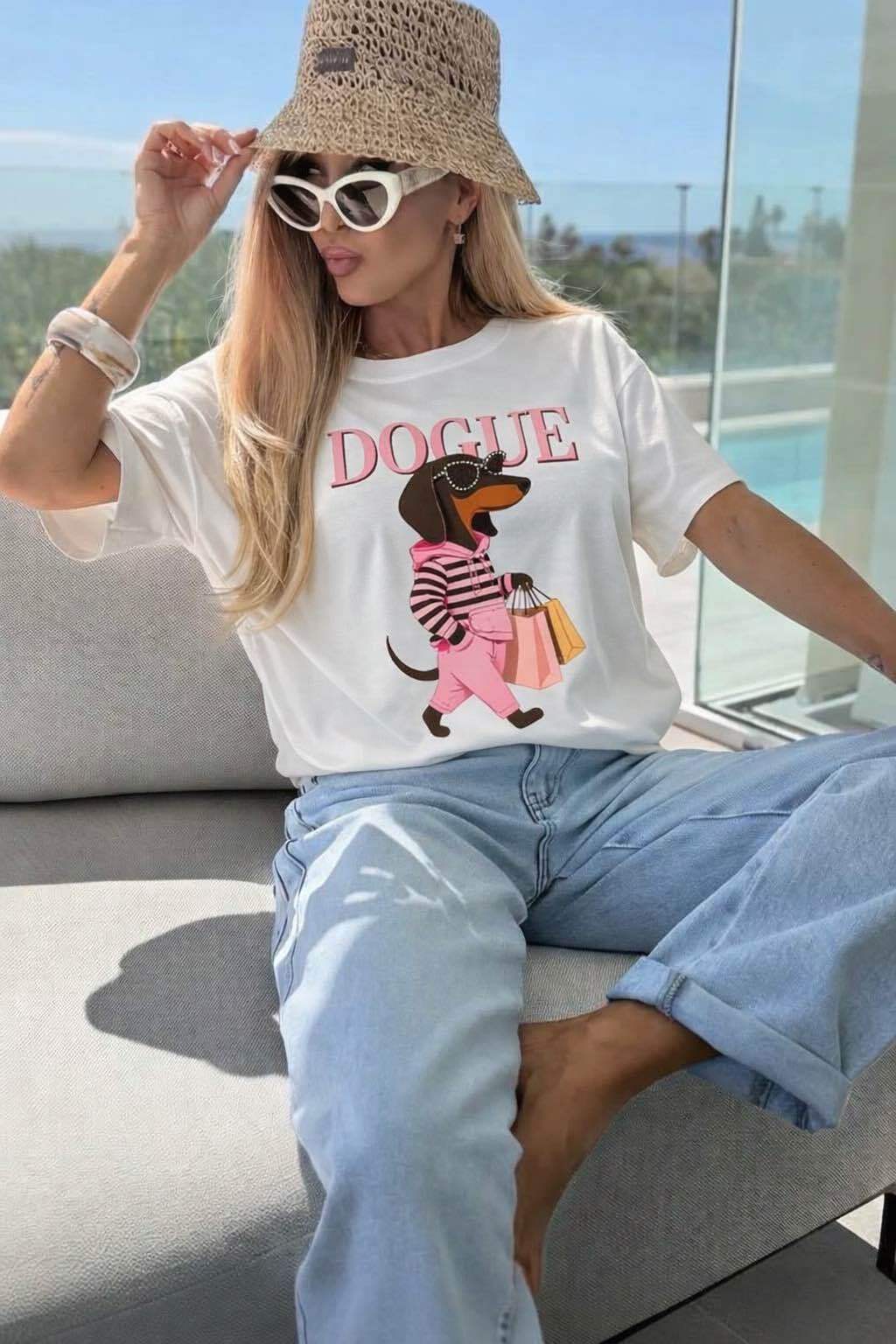 T Shirt Coton Imprimé Tendance Qualité Premium JG61