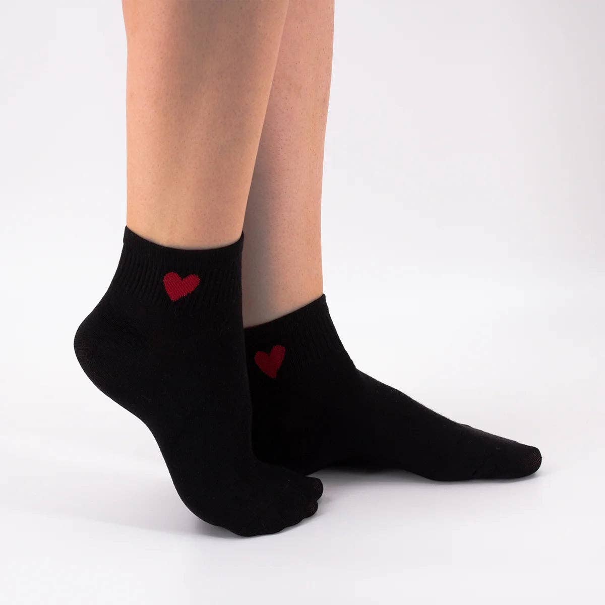 Chaussettes Basses Coeur Côté Femme I 35-41